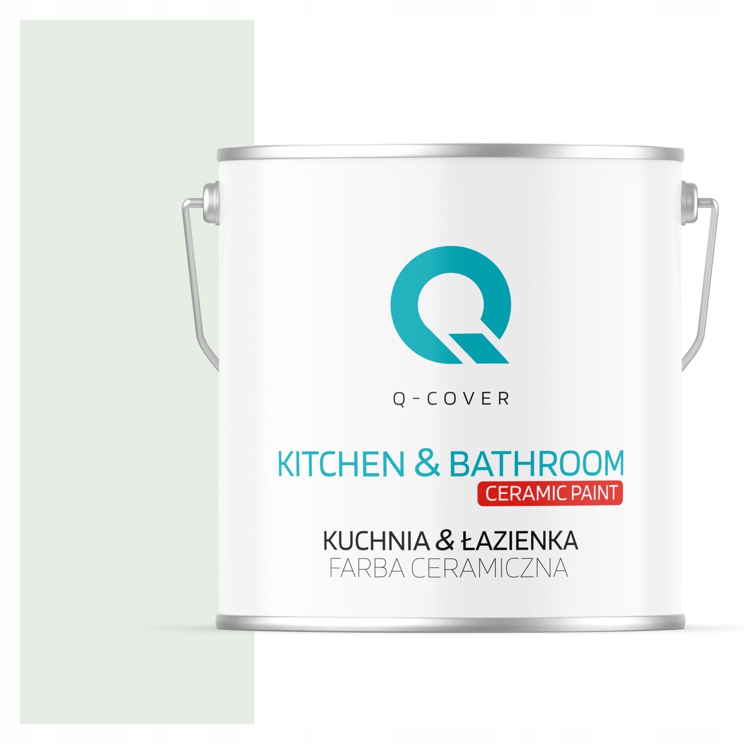 Kúpeľňová Farba Vodotesná Kuchyňa Farba Biela Zlomená Do Zelenej H1881 Mat 5
