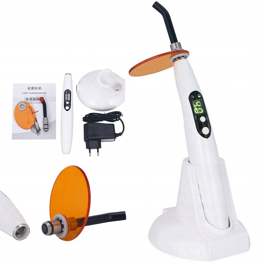 LAMPA POLIMERYZACYJNA LED LAMPA DO UTWARDZANIA DENTYSTYCZNEGO 2200MAH