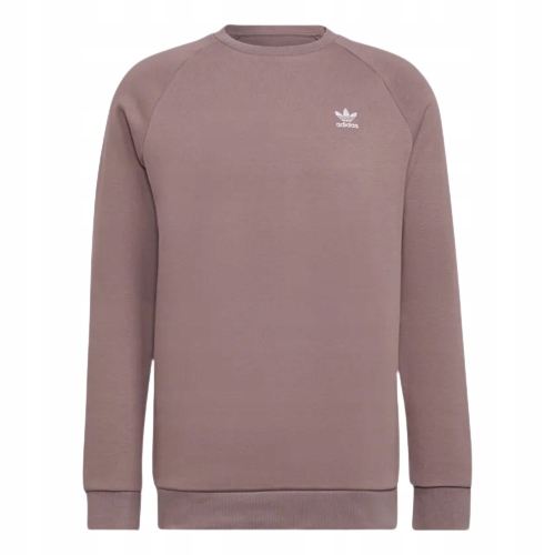 Bluza Adidas Męska Sportowa Ciepła Fioletowa r. S 100% Bawełna