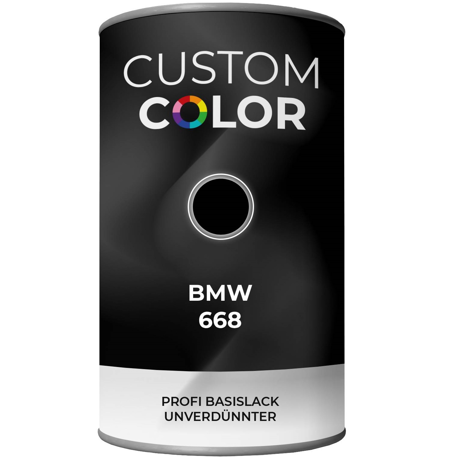 Custom Color Wydajny lakier bazowy 1:1 Bmw 668 Schwarz II 1L