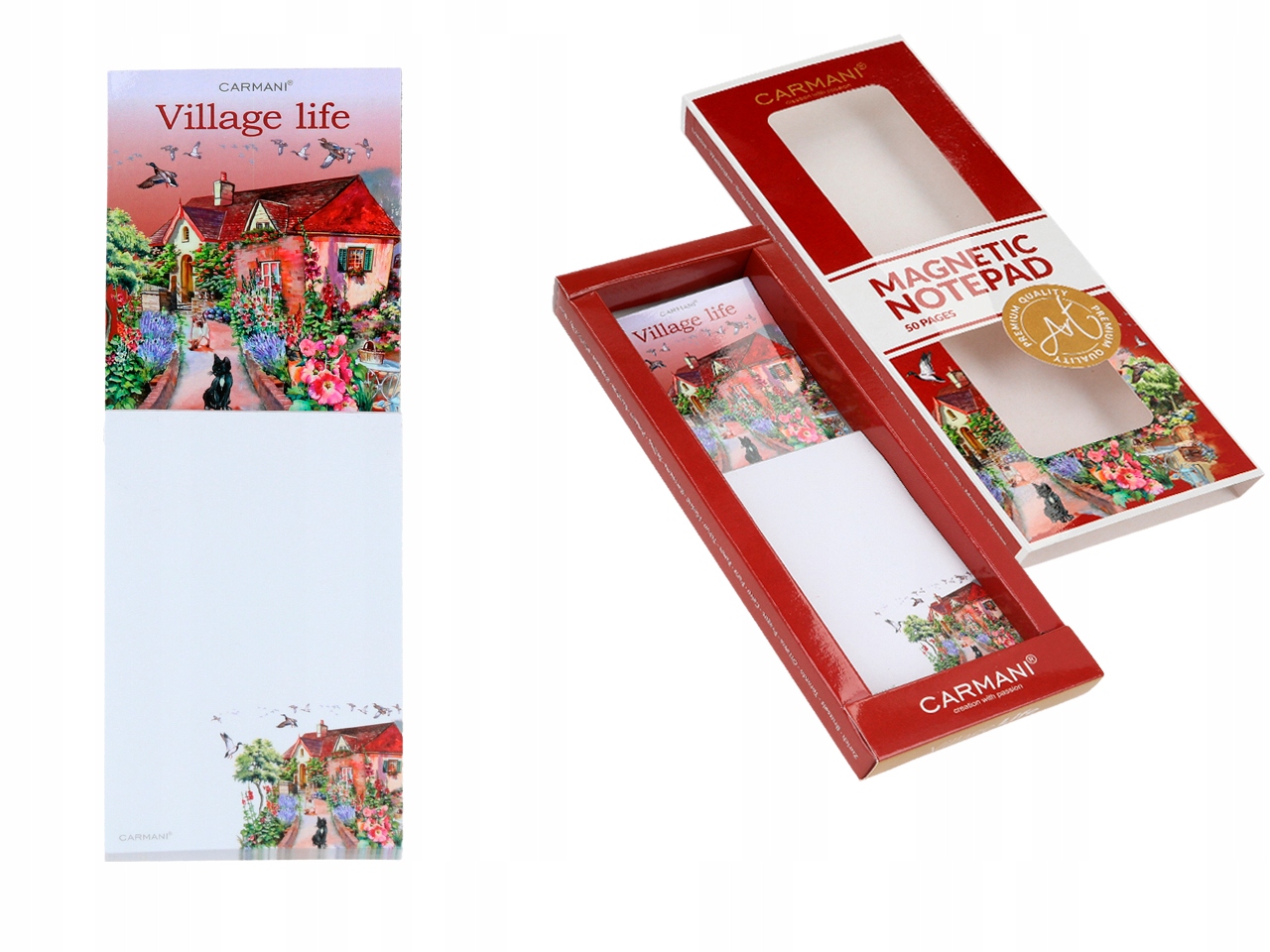 

Notes notatnik z magnesem na lodówkę Premium