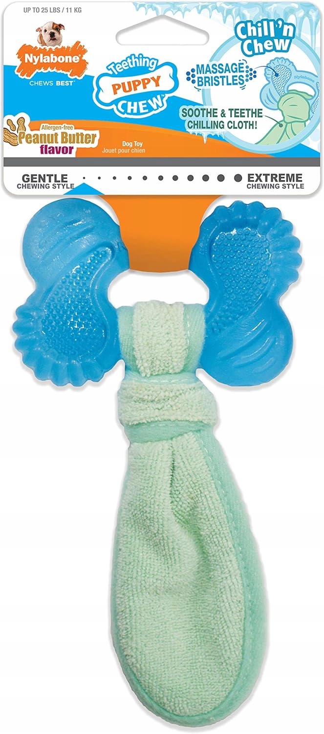 Levně Nylabone Puppy Freezer Bone M kousátko pro štěně, na mražení