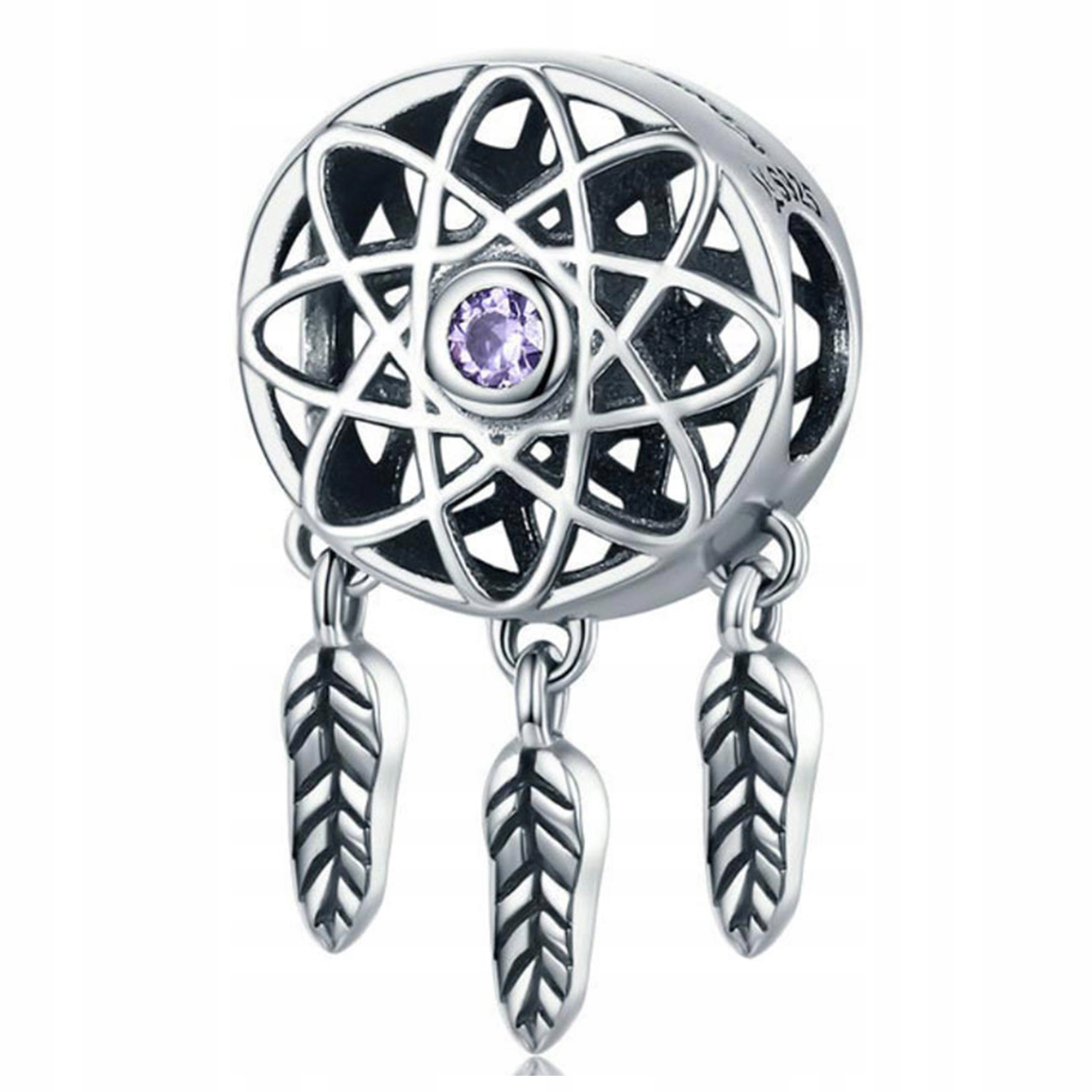 

Charms koralik zawieszka Srebro 925 - Łapacz Snów