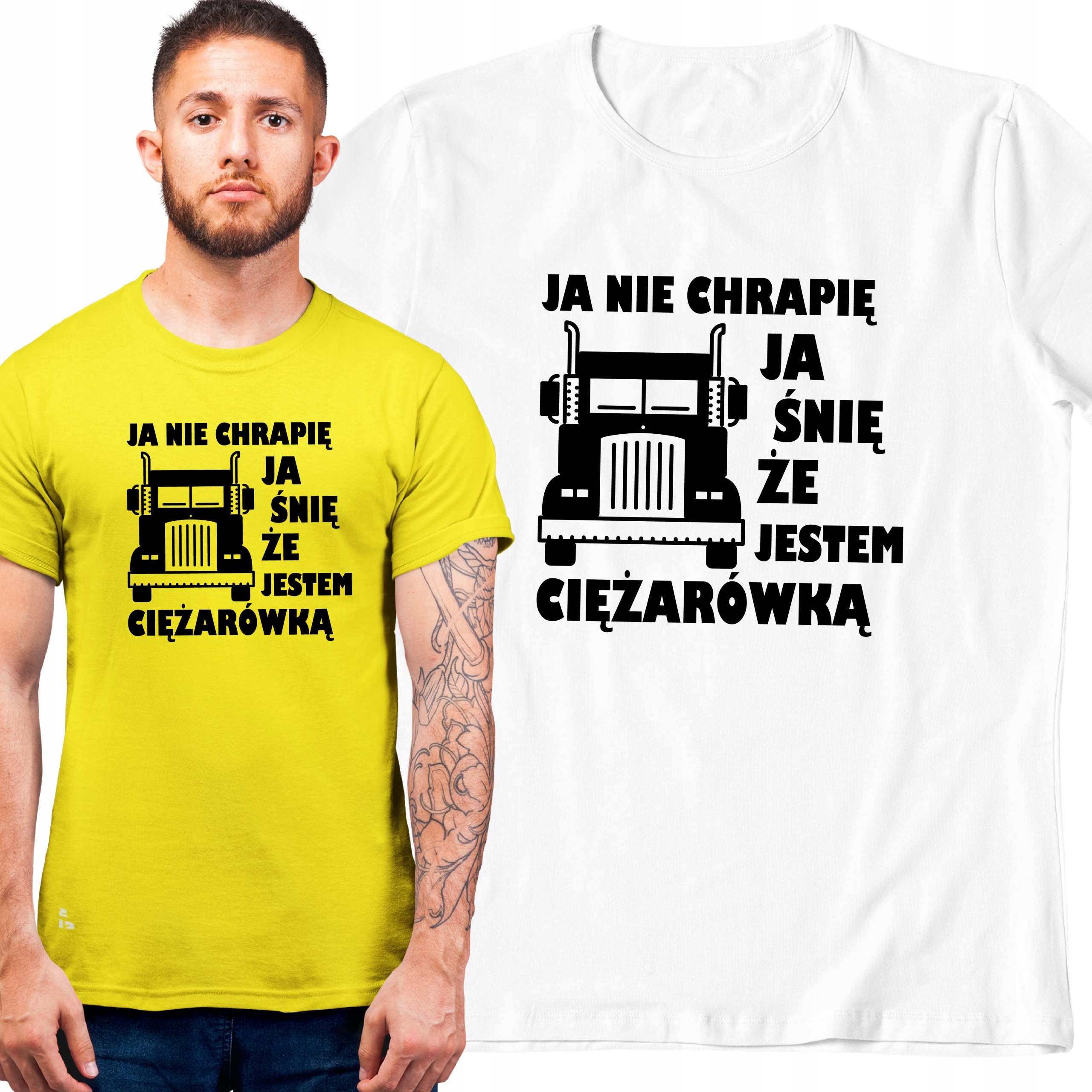 

Koszulka Najlepszy Kierowca Ciężarówki