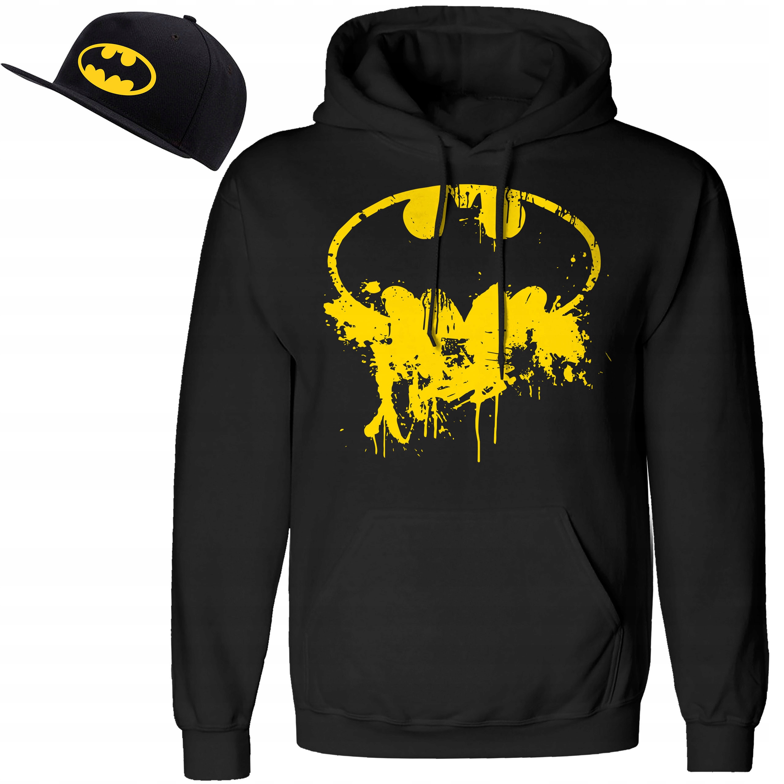 

Bluza Męska Batman Marvel DC Rozmiar M + Czapka