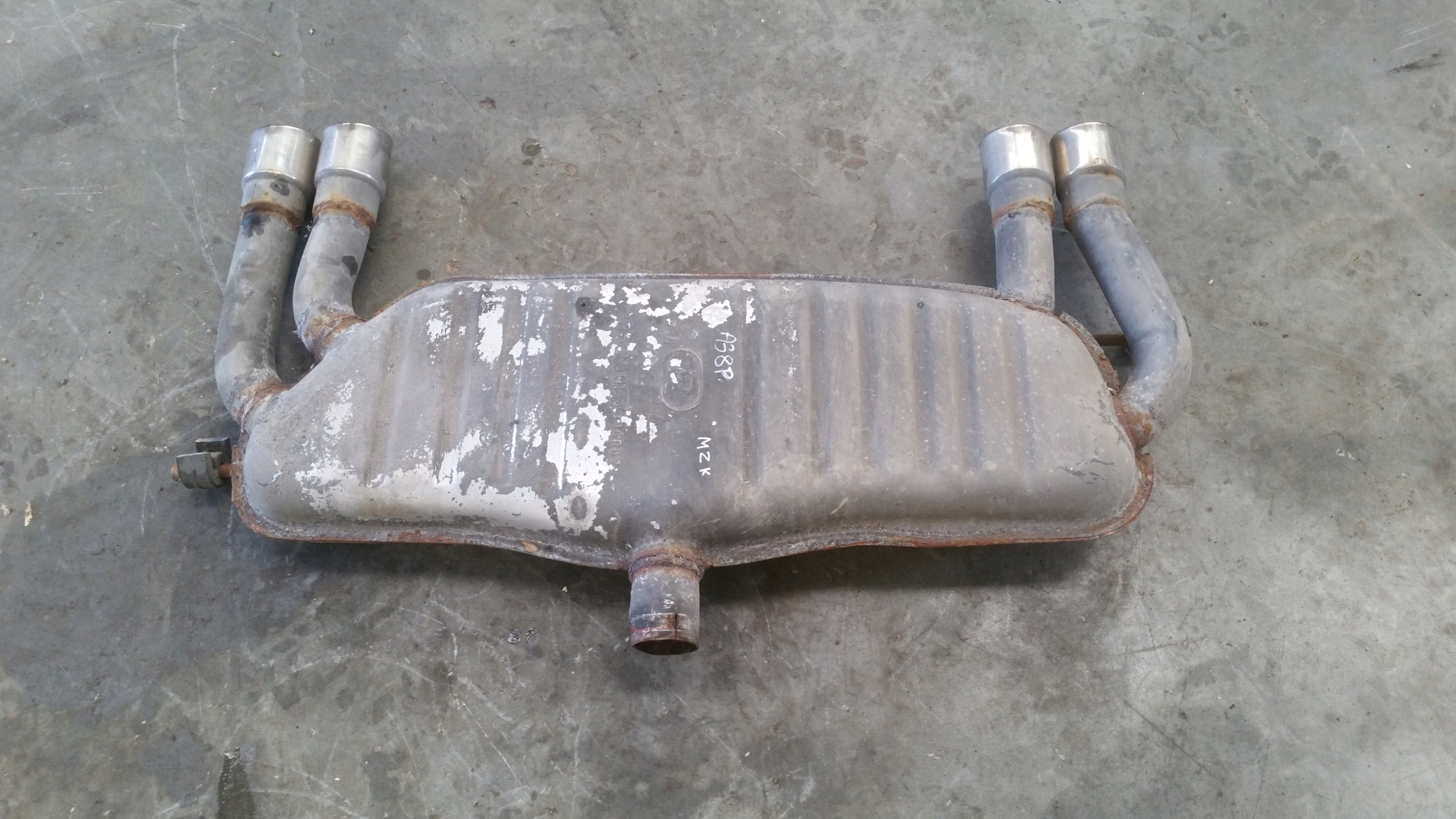 Tlumik koncowy 2,0 FSI Audi A3 8P