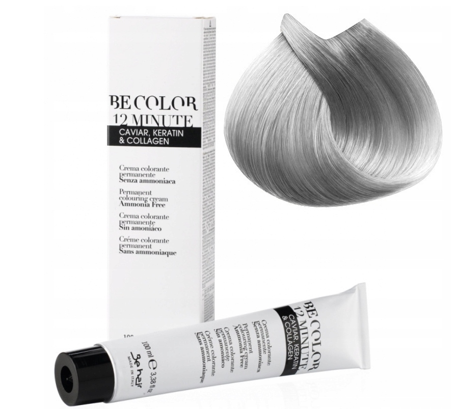 BE COLOR Toner 12 minut Argento Silver 100 ml