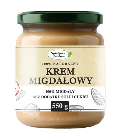 MASŁO Z MIGDAŁÓW KALIFORNIJSKICH 500ml PRODUCENT