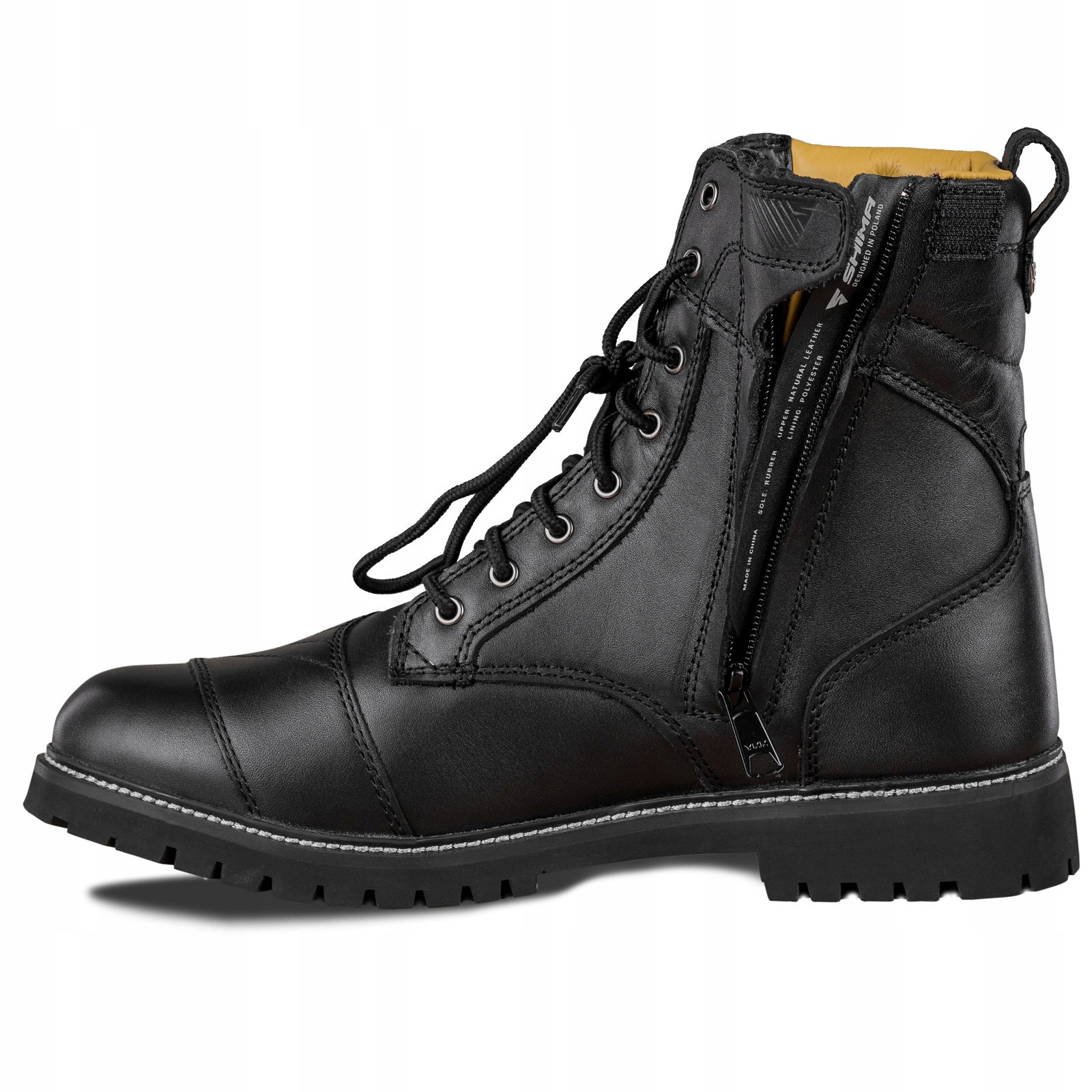 SHIMA Buty Skórzane Męskie Thomson Black 46 Producent Shima