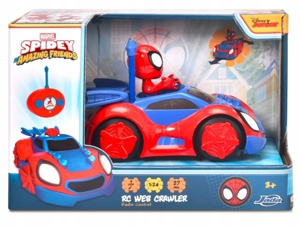 Радиоуправляемый автомобиль Jada Toys Spiderman 17 см
