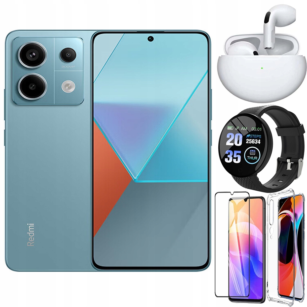 Smartfon Xiaomi Redmi Note 13 Pro 5G 12 GB 512 GB niebieski