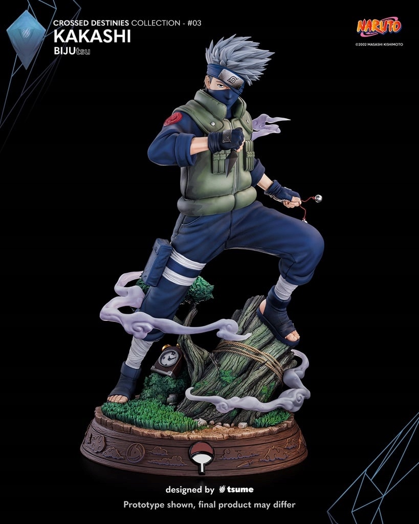 Naruto Kakashi Socha Pvc/Kov/Poliresin 1/4 od Tsume 51 cm
