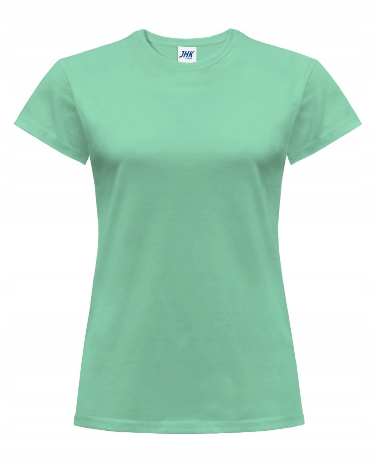 

Koszulka damska Tshirt Jhk Jakość Mint Green L