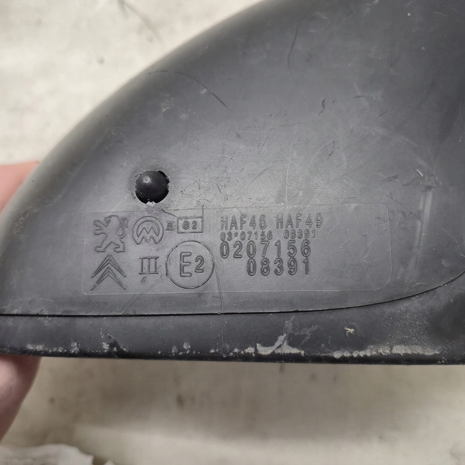 CITROEN DS3 10-16 mirror front front right