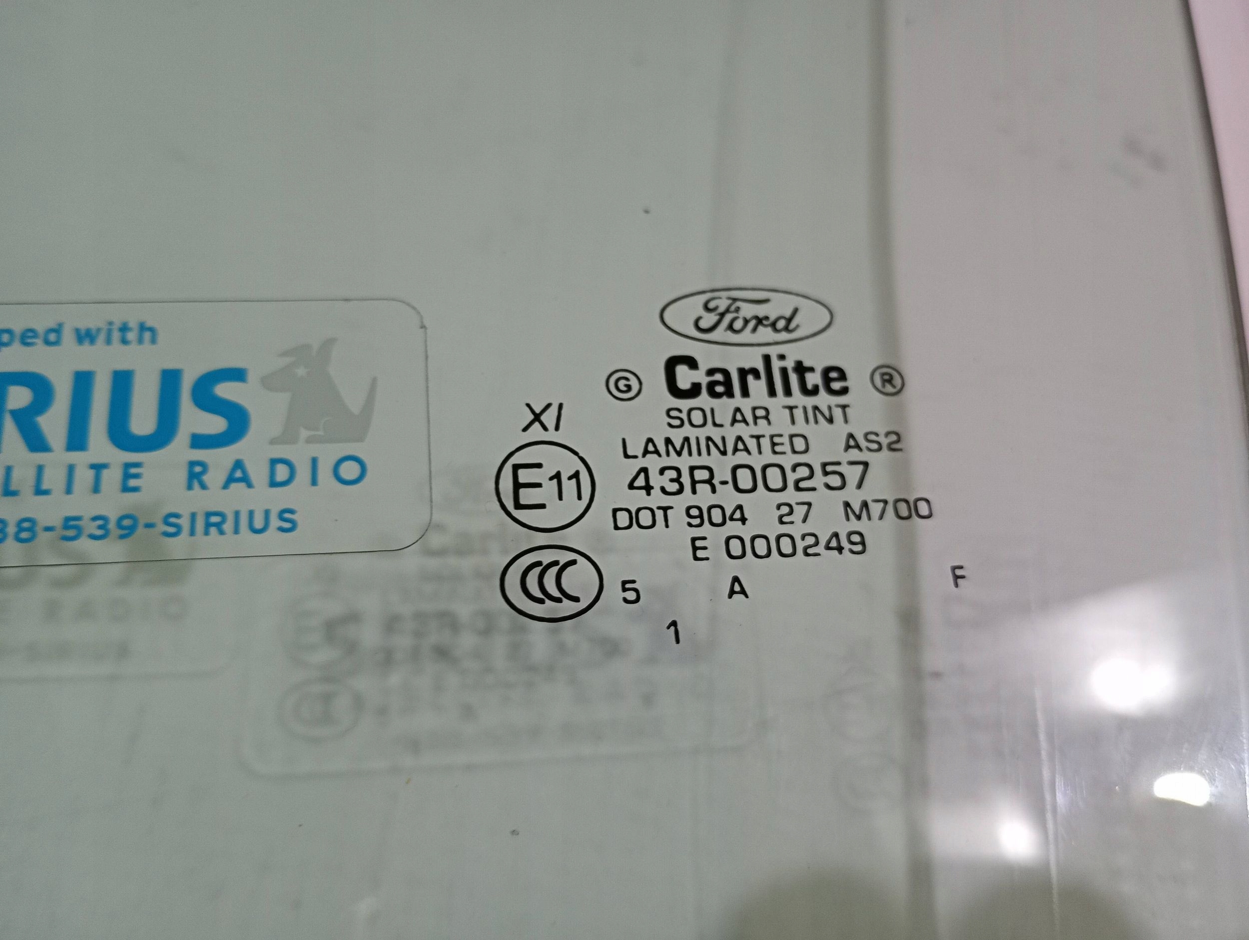 window front front left door driver´s Ford Explorer V 2011-2019