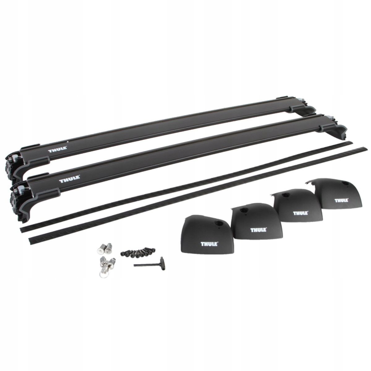 Nosníky batožinového priestoru 102,5 cm Thule WingBar Edge 9596B Sada pre vodiča #35
