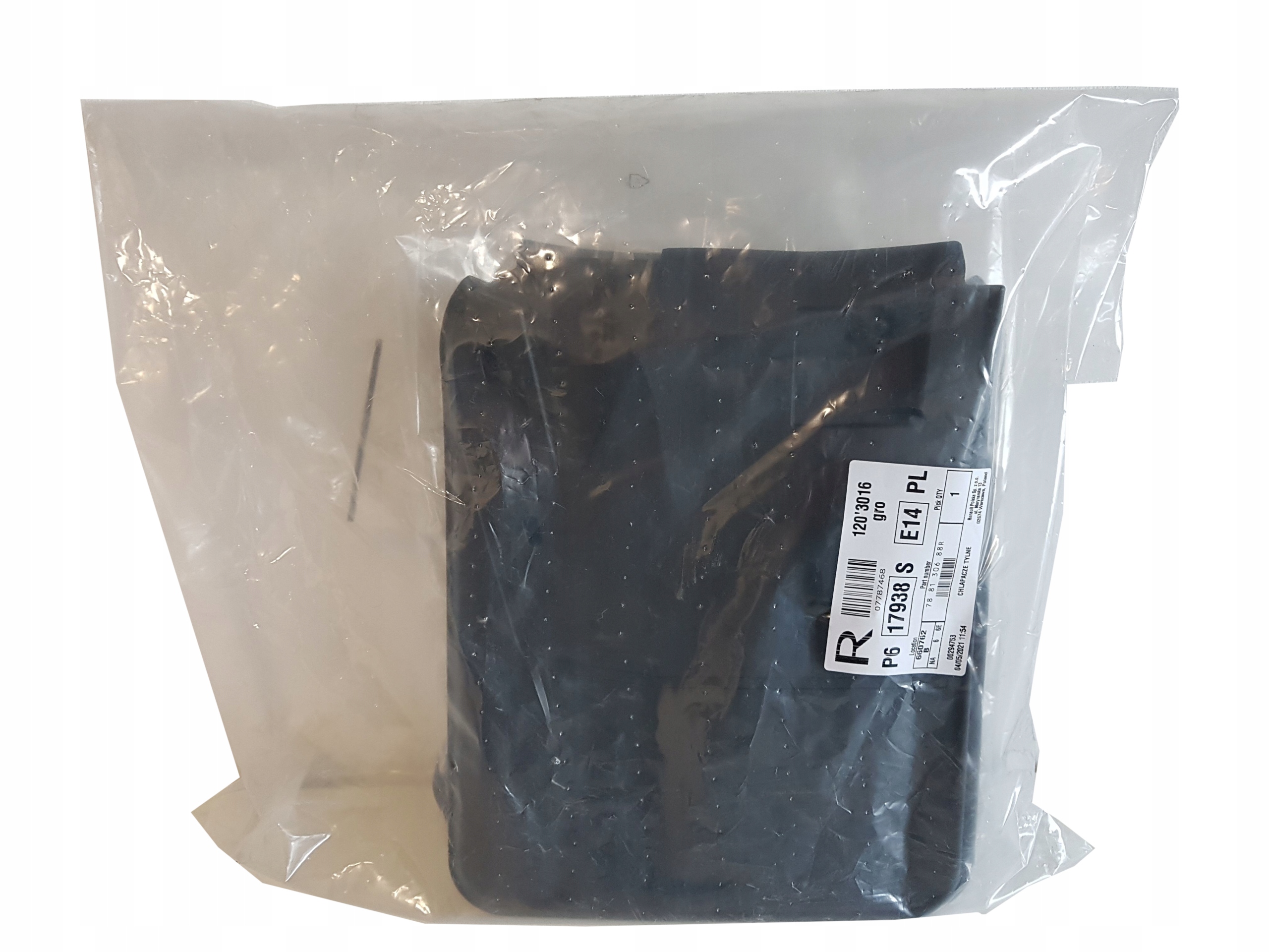 CHLAPACZE TYŁ RENAULT MASTER III KOMPLET ORYGINAŁ Numer katalogowy producenta 788130688R