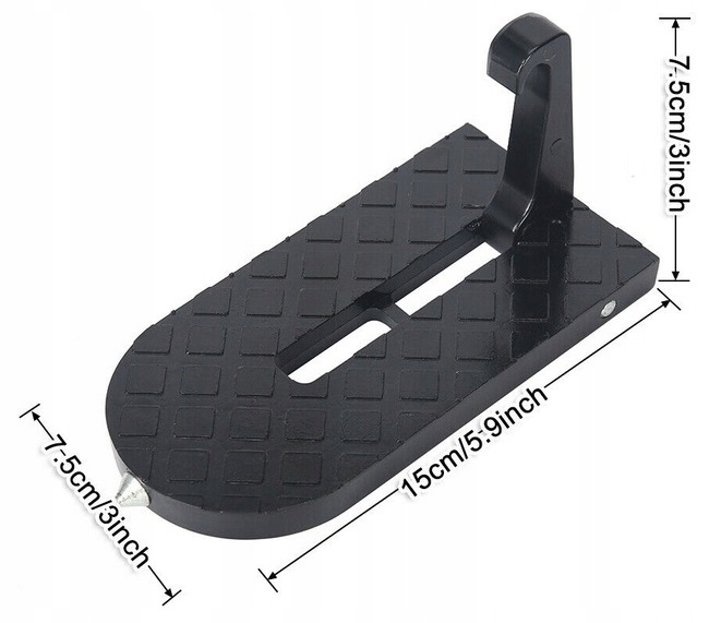 STOPIEŃ DO SAMOCHODU BAGAŻNIKA DACHOWEGO SUV BUS VAN ZBIJAK SZYB 2w1 Stan opakowania oryginalne