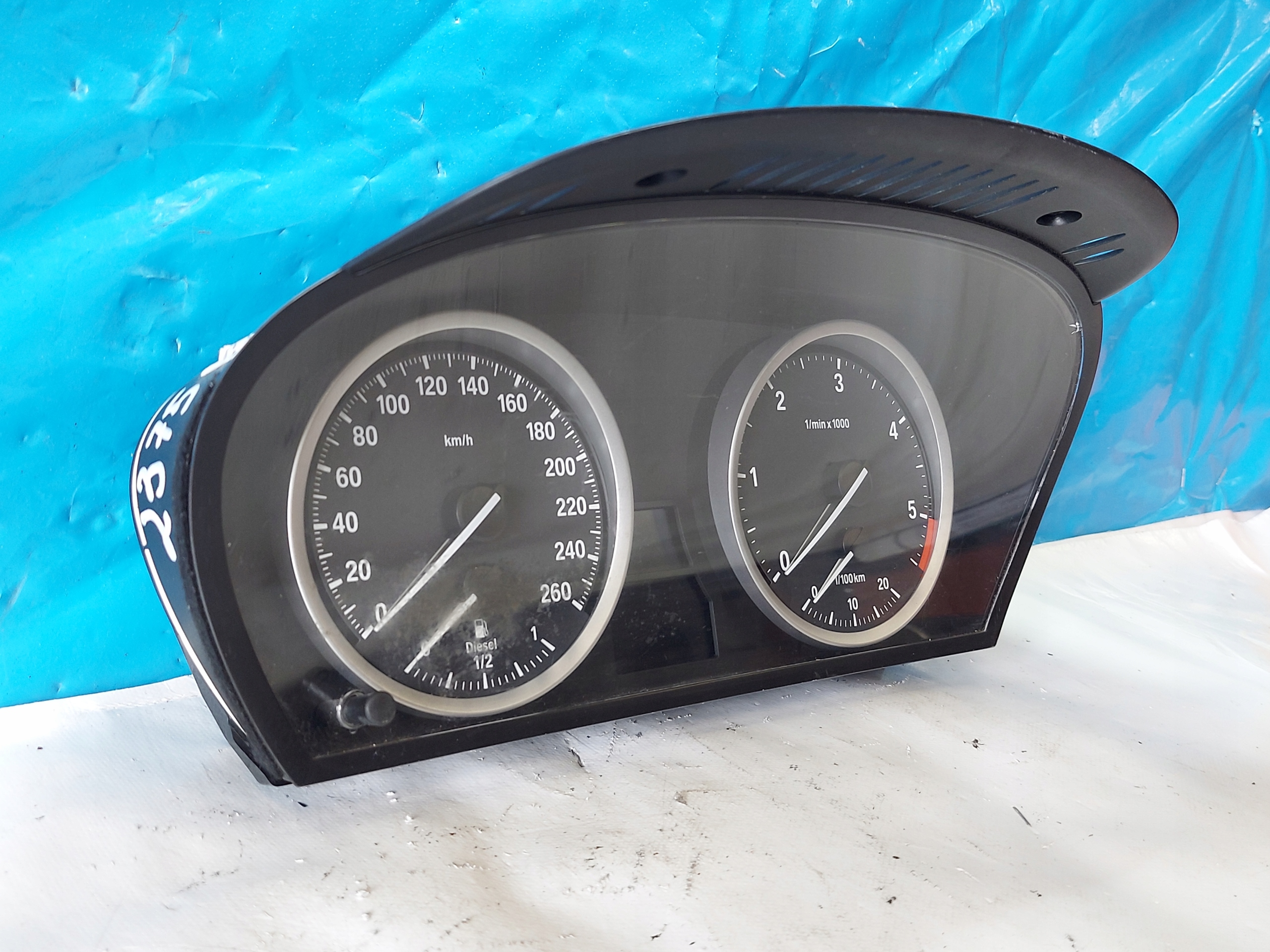 dials clock BMW X6 E71 3.0 TD 6976284