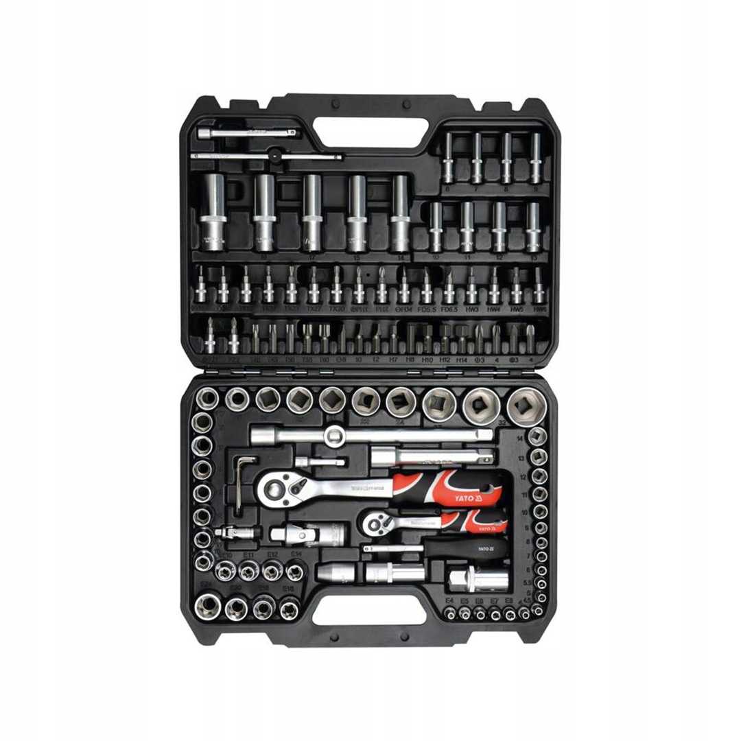 Servisný nástrojový set Yato YT-38791 108 kusov 1/2'' 1/4''