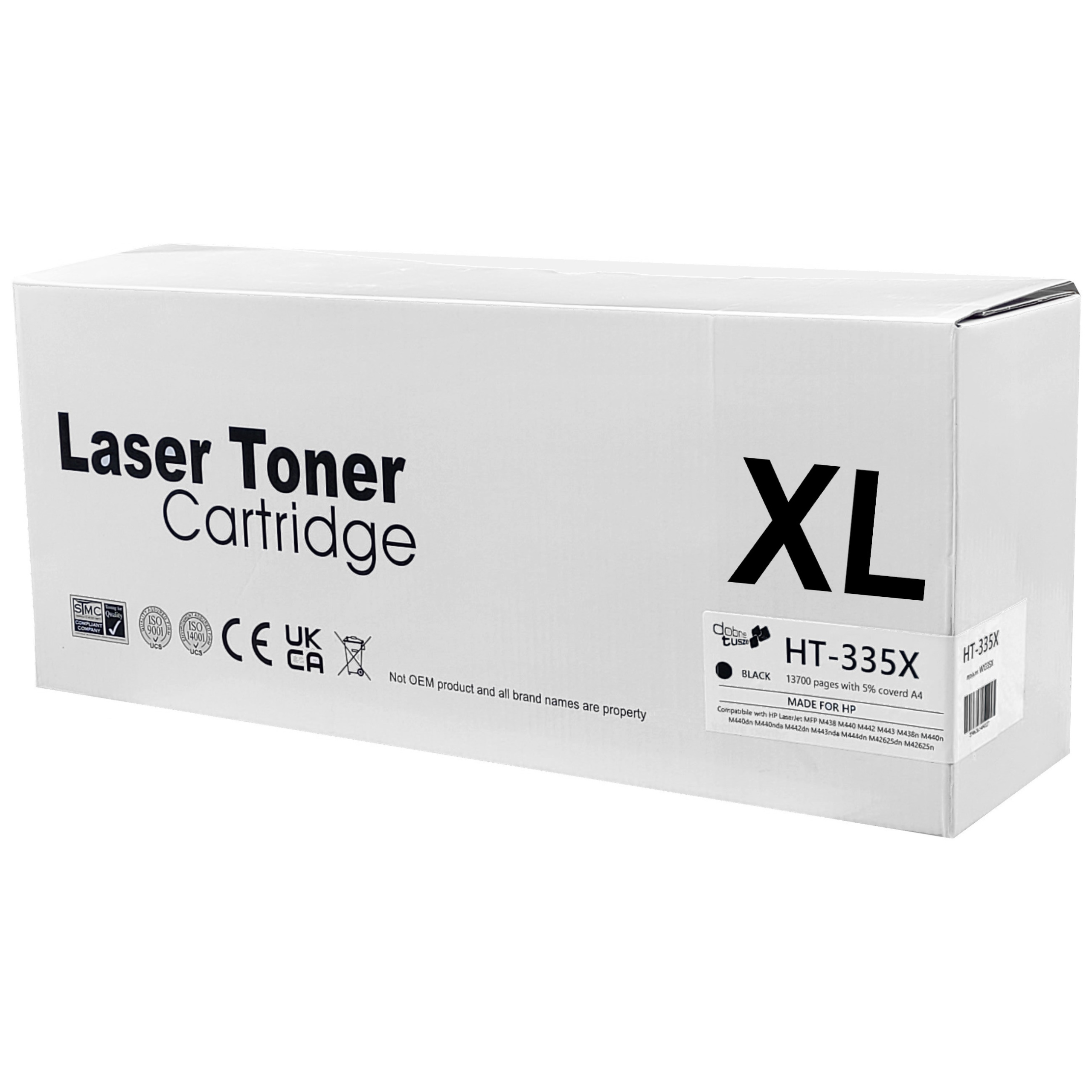 Toner Do Hp 335X Laserjet Mfp M438 M440 M442 M443 M42625dn M42625n W1335X