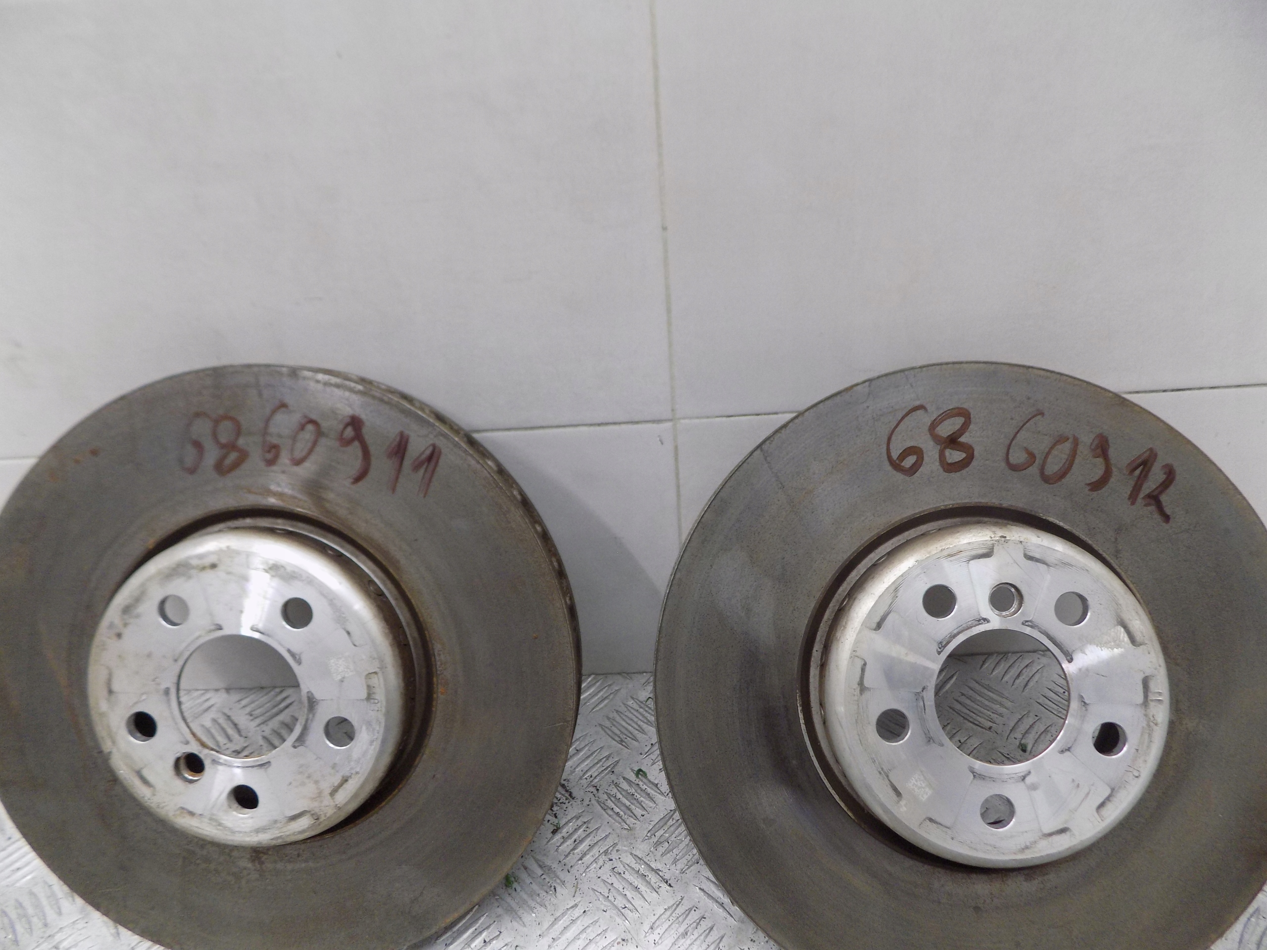 BMW discs brake front rear part KOMPLET 6860911 6860912 8853554