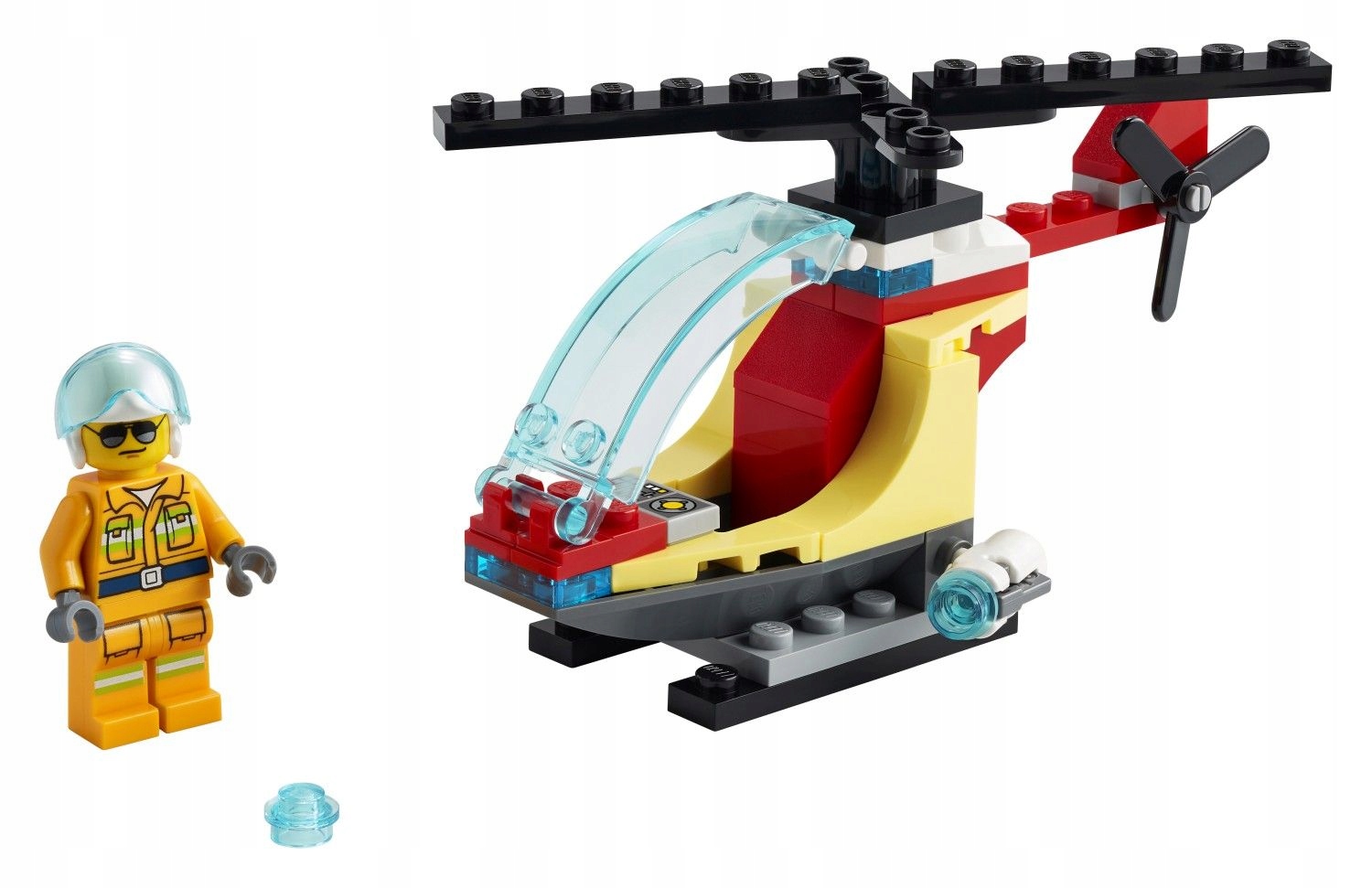 

Oryginalne Lego 30566 City Helikopter strażacki