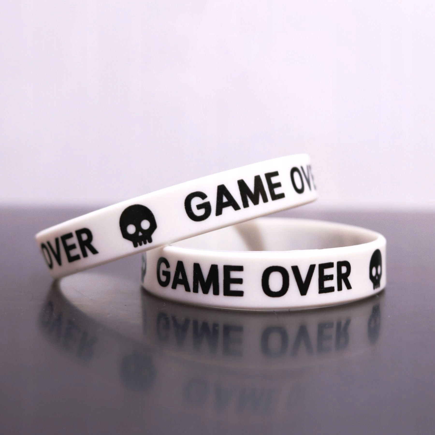 

Silikonowa Opaska Game Over Czaszka Na kawalerski