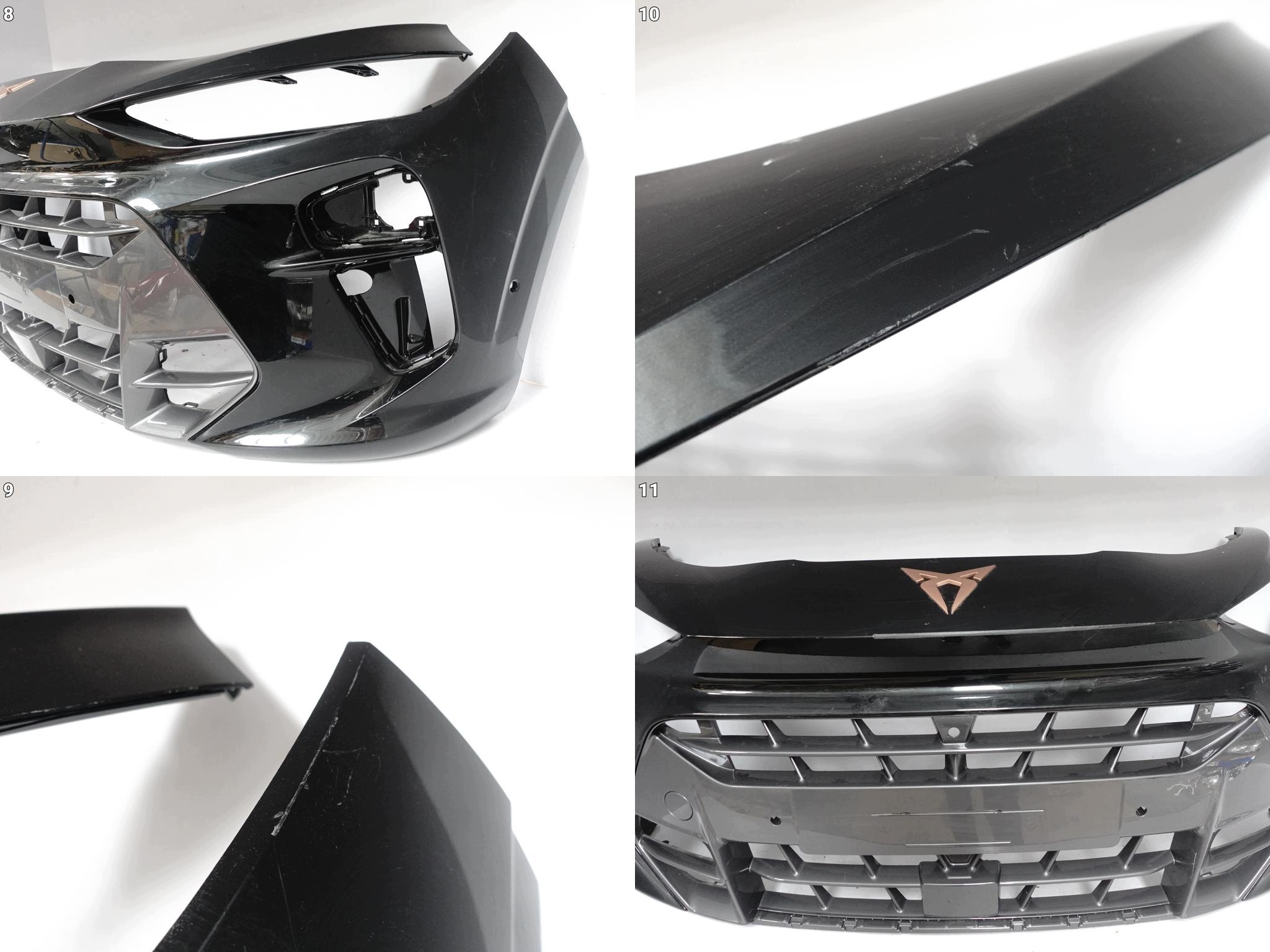 CUPRA TERRAMAR VZ 578 24- bumper BUMPER grill grille front (PDC)