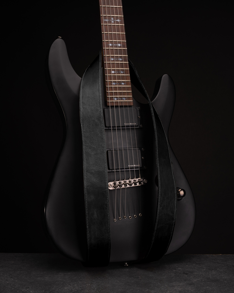 Pasek do gitary z grawerem Pas skórzany na prezent Solier Marka Solier