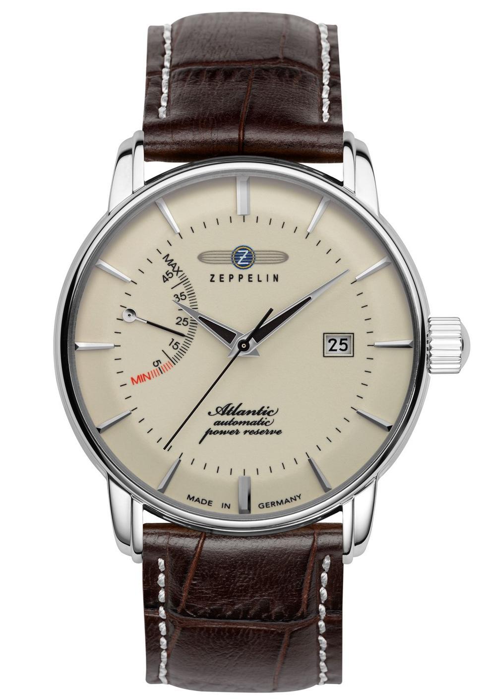 Nové Originální Pánské hodinky Zeppelin Atlantic 8462-5 Automatické gravírování