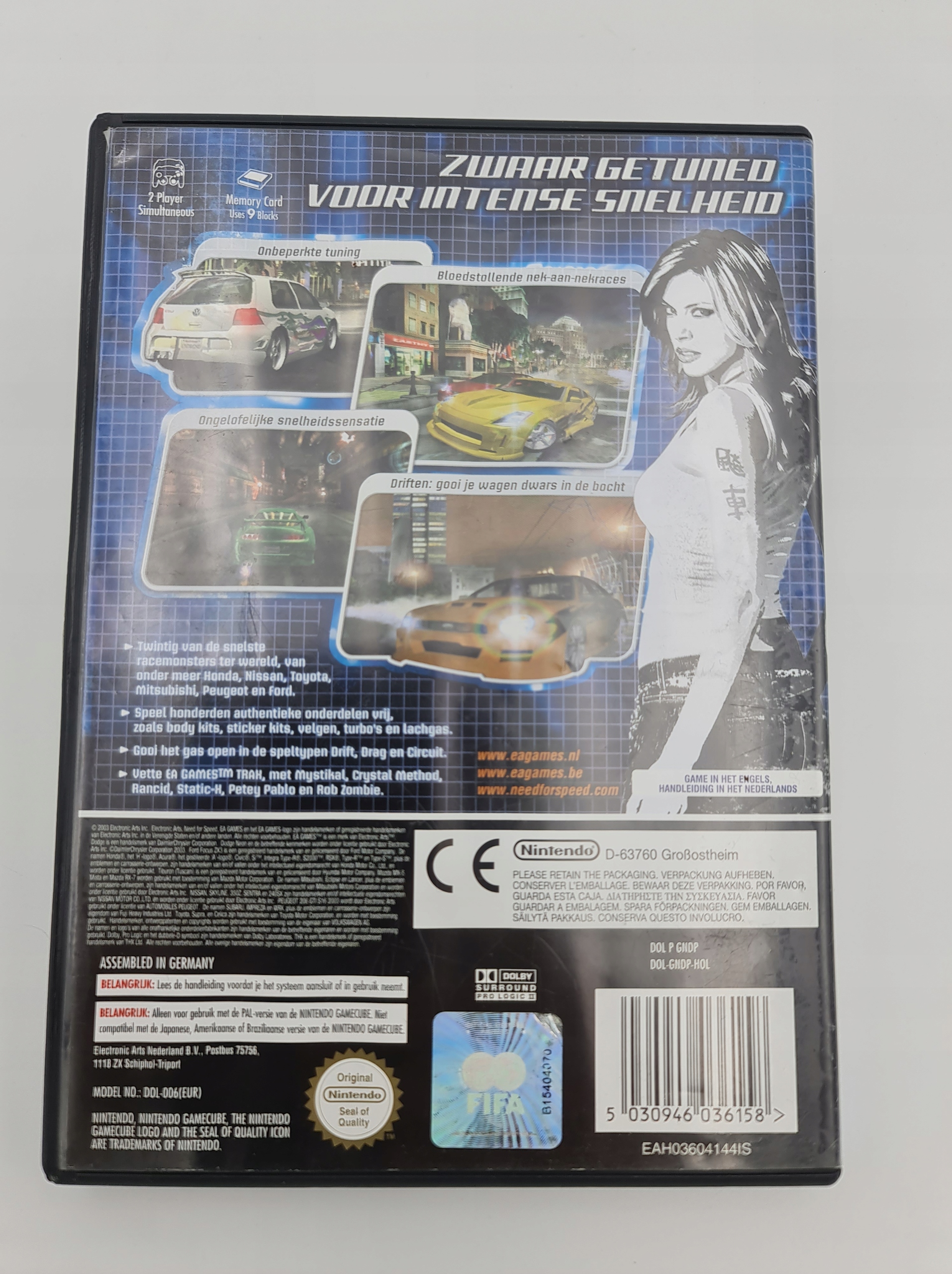 NINTENDO GAMECUBE NEED FOR SPEED UNDERGROUND Producent Nintendo