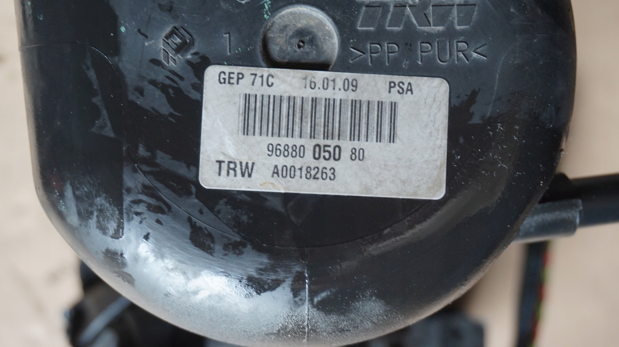 Pompa servosterzo CITROEN C5 III 2010 9688005080