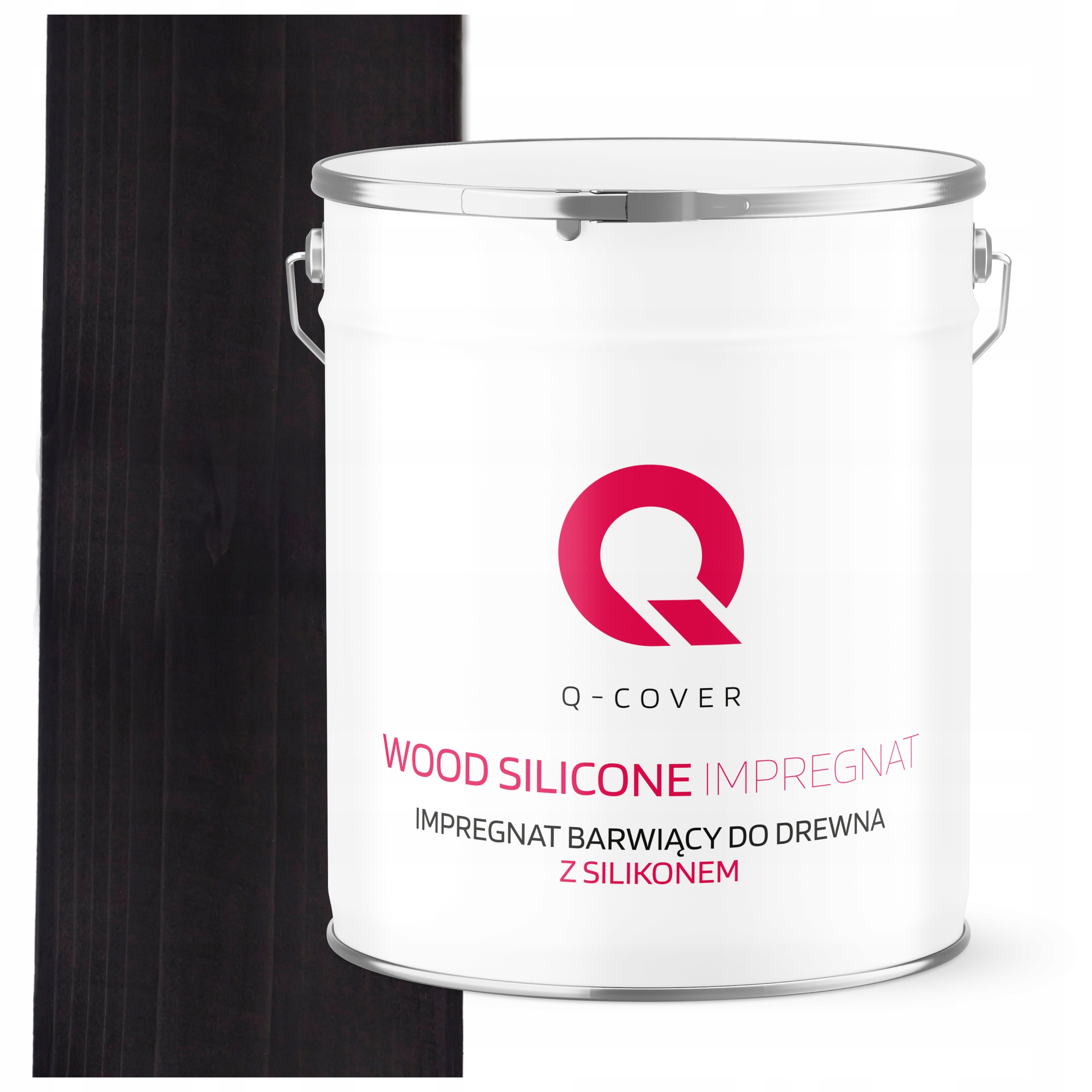 Impregnat Na Dřevo Extra Barva Se Silikonem Chron Barva Trvalá Černá 5L