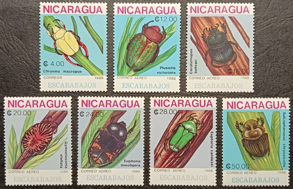 OWADY ŚWIATA - NIKARAGUA ** - czysty