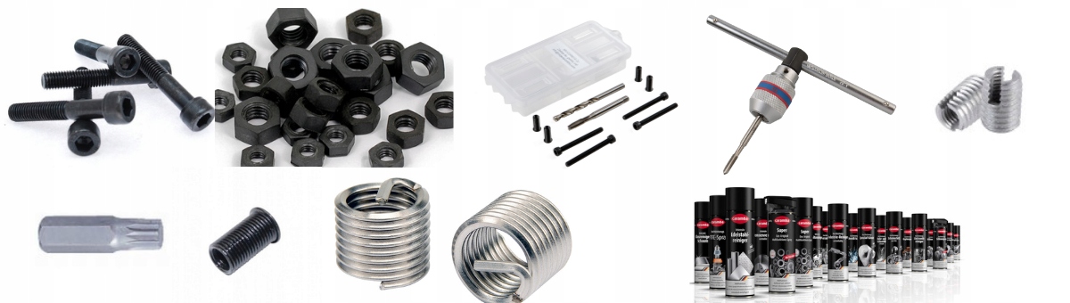 Self-tapping sleeves 50 pcs M5-M12