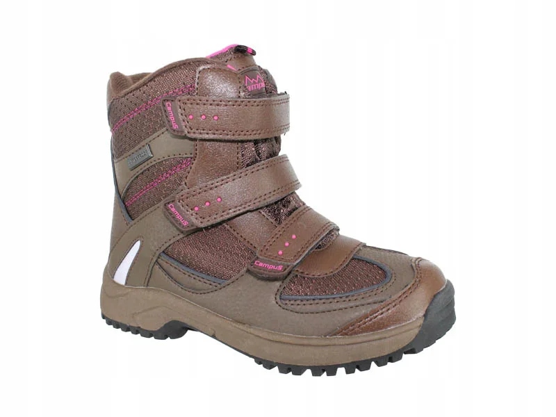 Campus Śniegowce dziecięce Snow Drop, Waterproof rozmiar 28 brązowe