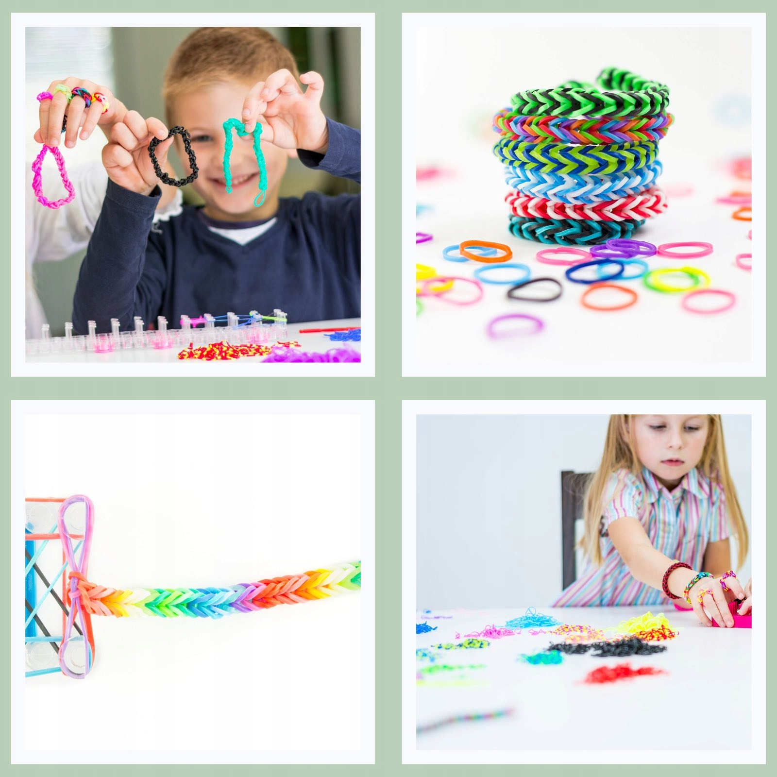 GUMKI DO ROBIENIA BRANSOLETEK MEGA ZESTAW Z GUMEK KREATYWNY XXL Kod producenta 5905753750279