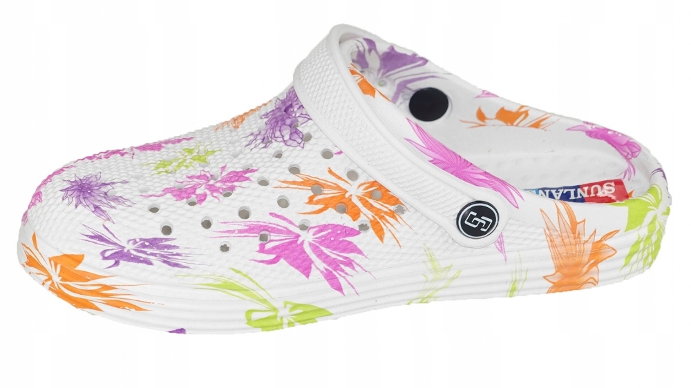 KROKSY KLAPKI OGRODOWE BASENOWE LACZKI PIANKOWE Długość wkładki 24.5 cm