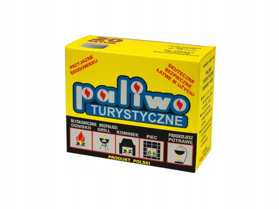 PALIWO TURYSTYCZNE ROZPAŁKA SURVIVAL 20szt 5gr