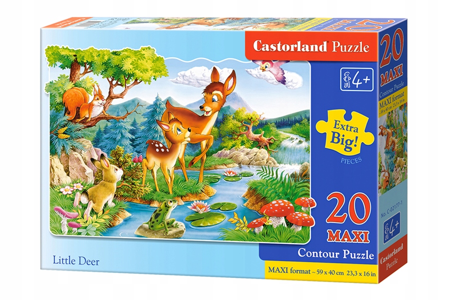 

Puzzle Maxi 20 el. Jelonki Castorland