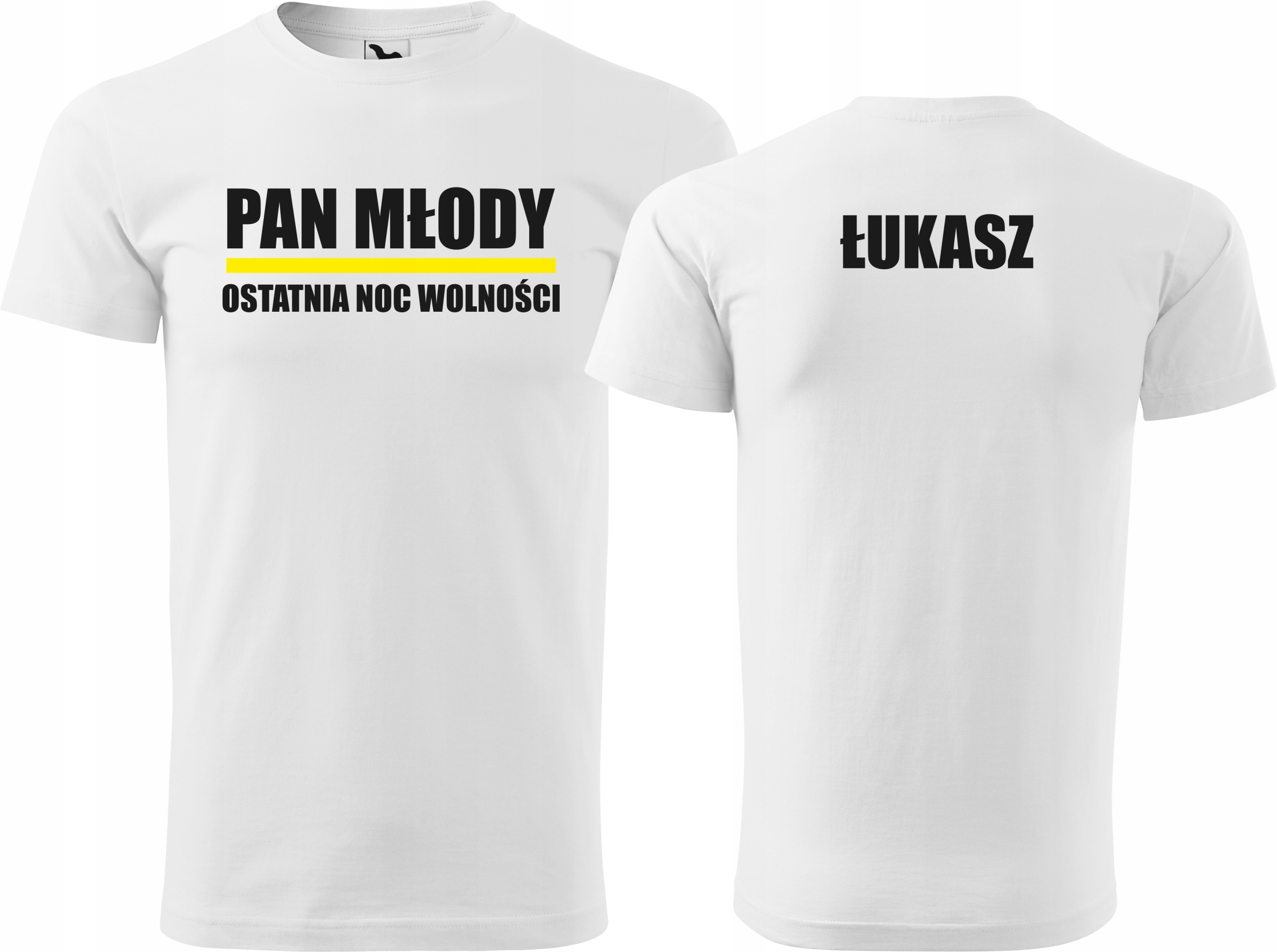 

Koszulka Wieczór Kawalerski Pan Młody Imię