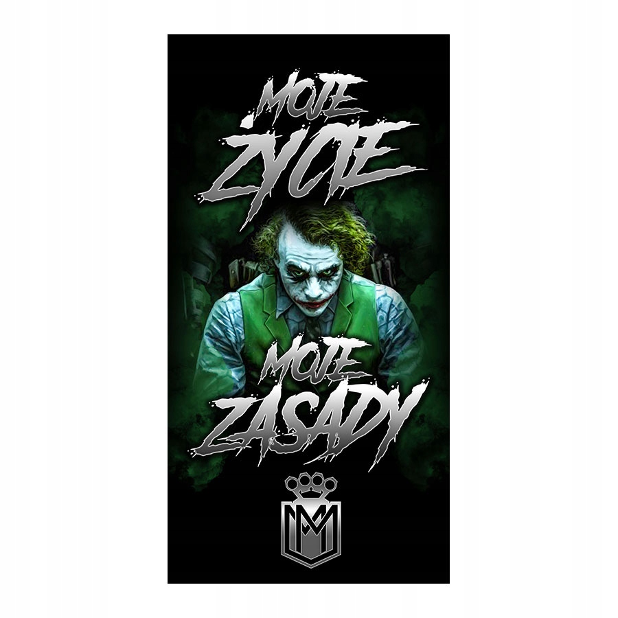 

Ręcznik plażowy kąpielowy streetwear Joker