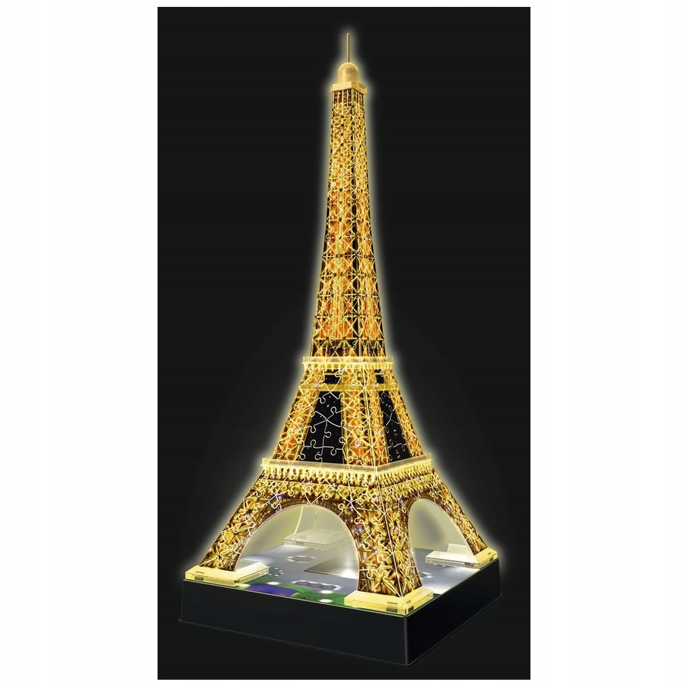 

Puzzle 3D Wieża Eiffla nocą 216 el. Ravensburger