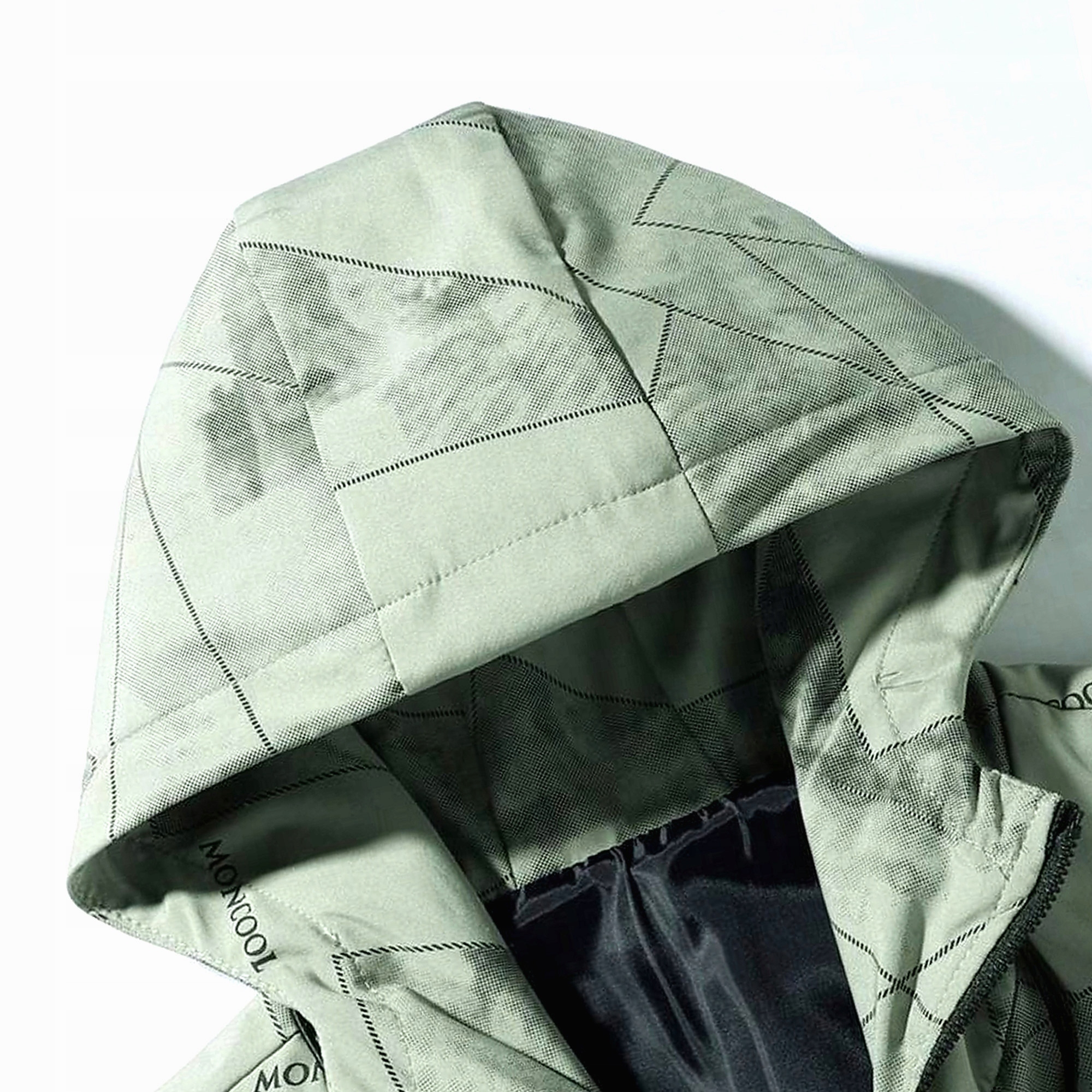 Khaki aktivní bunda pro každý den pánská S Kapucí Outdoor XL