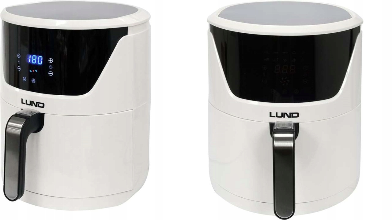 Frytkownica Beztłuszczowa 5,7L 1800W Led, Biała