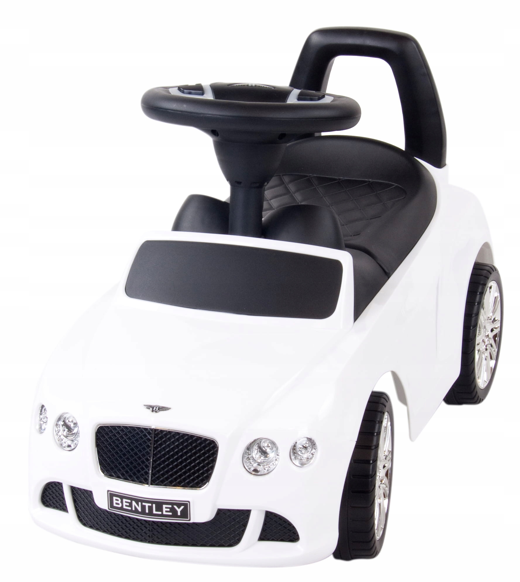 дитячий автомобіль Bentley, білий колір