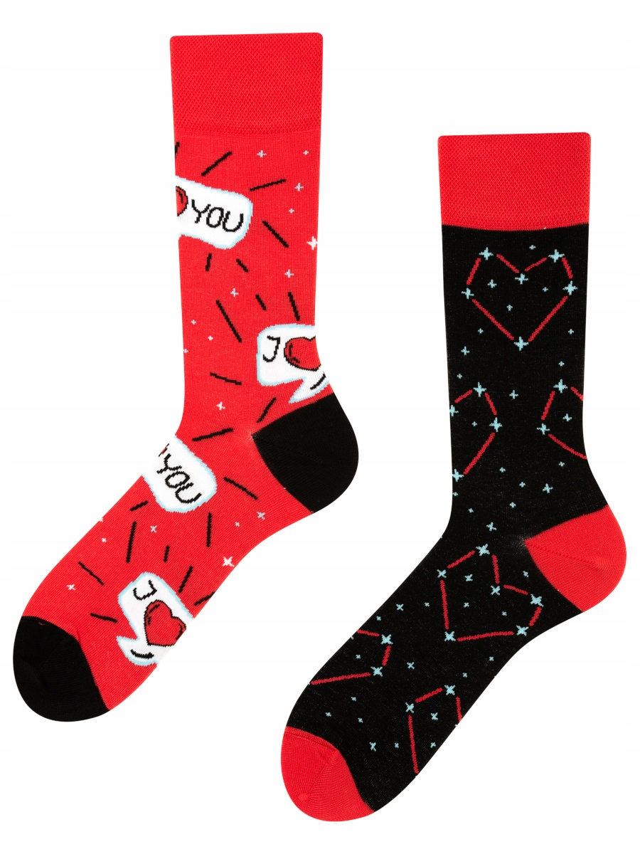 

Todo Socks I Love You Gwiazdki Serca Miłość 35-38