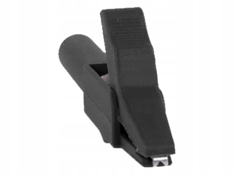 Krokodylek izolowany ABS z gniazdem 4mm; AMS258/SW Rodzaj krokodylek