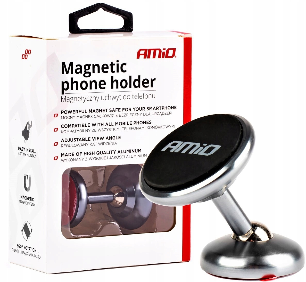 UCHWYT MAGNETYCZNY HOLDER NA TELEFON DO SAMOCHODU